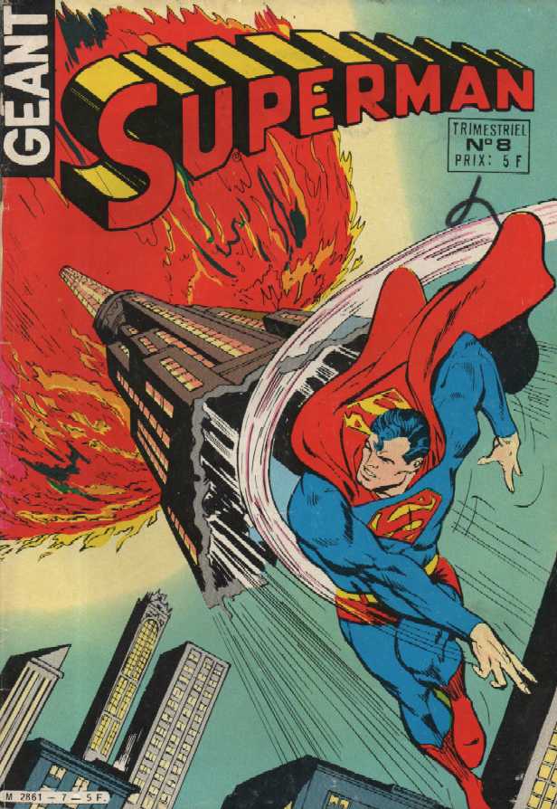 Scan de la Couverture Superman Gant 2 n 8